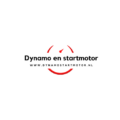 Logo van dynamostartmotor.nl met de tekst 'Dynamo en Startmotor' en een rode wijzer als visueel element.